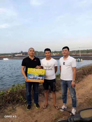 重庆电超人数码智能节电器在雷州某虾苗场安装案例